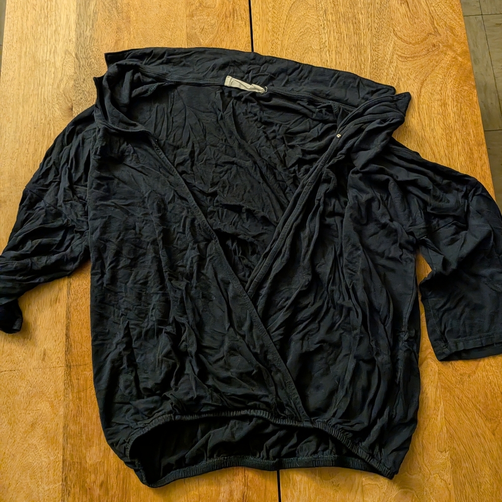Cross Front Collared Top - Picture 6 of 9